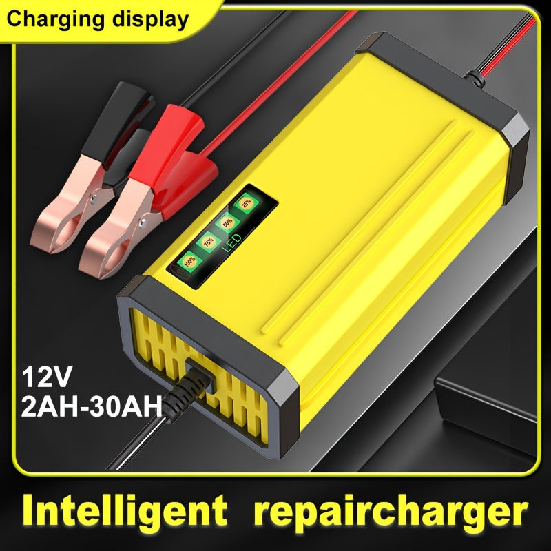 12V 2A Automatic Battery Charger for Lead Acid AGM GEL Vehicles