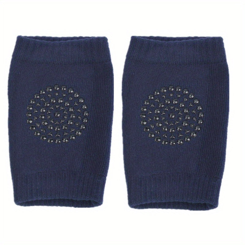 Детские наколенники для колен, унисекс, толстые махровые носки для ползания, защита в любое время года
