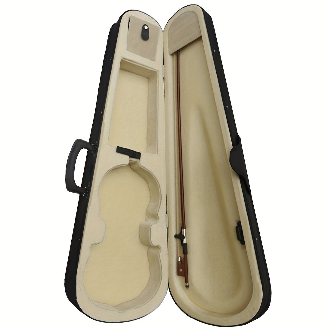 Red and Beige Waterproof Oxford Cloth Violin Case Moisture-Proof Portable