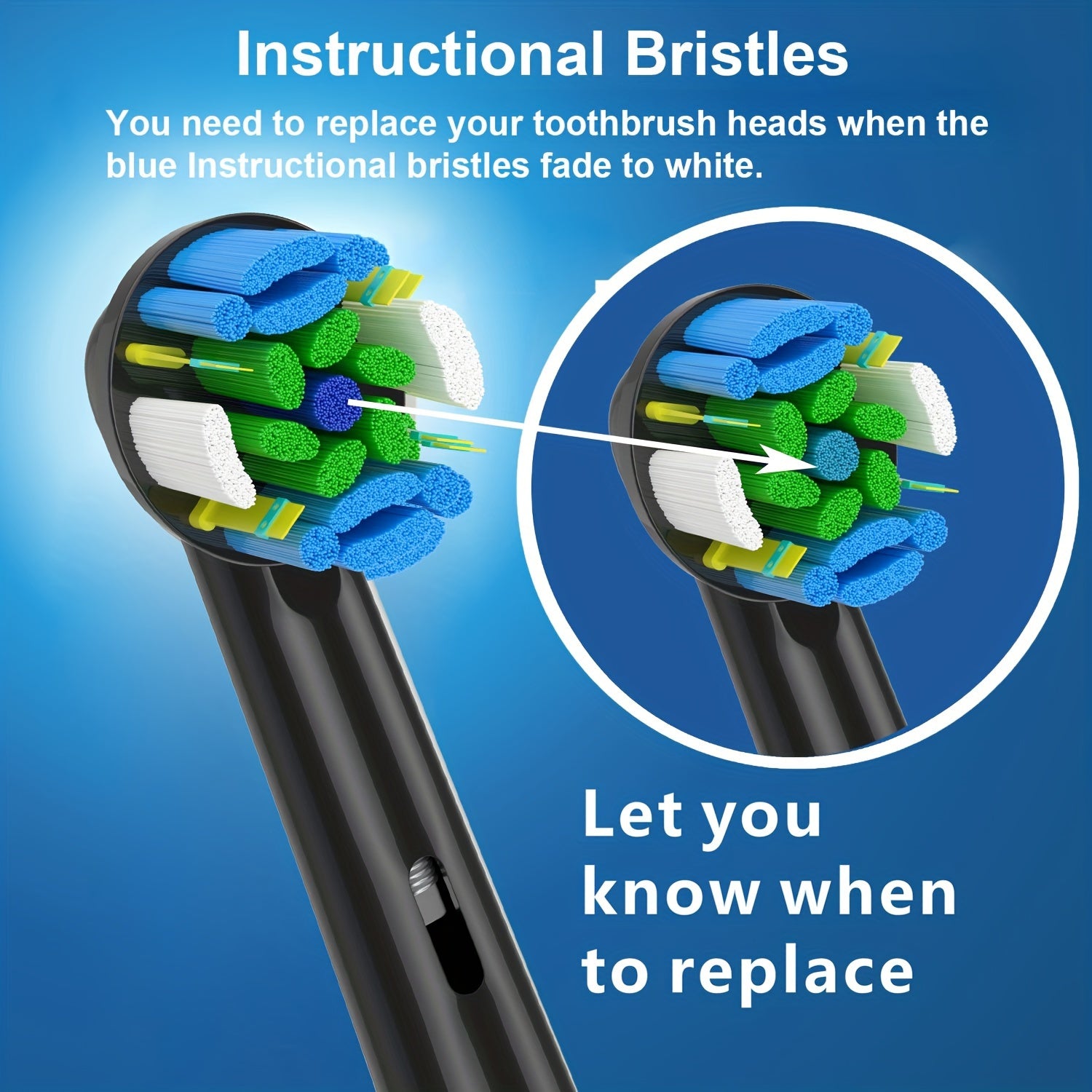 Cabezas de cepillo de dientes eléctricas de reemplazo 12-Pack para sensibles, precisión, limpieza con hilo dental