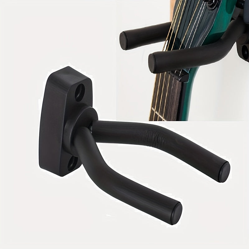 Soporte universal de pared para guitarra con gancho suave ajustable para guitarras, ukeleles, bajos y erhu
