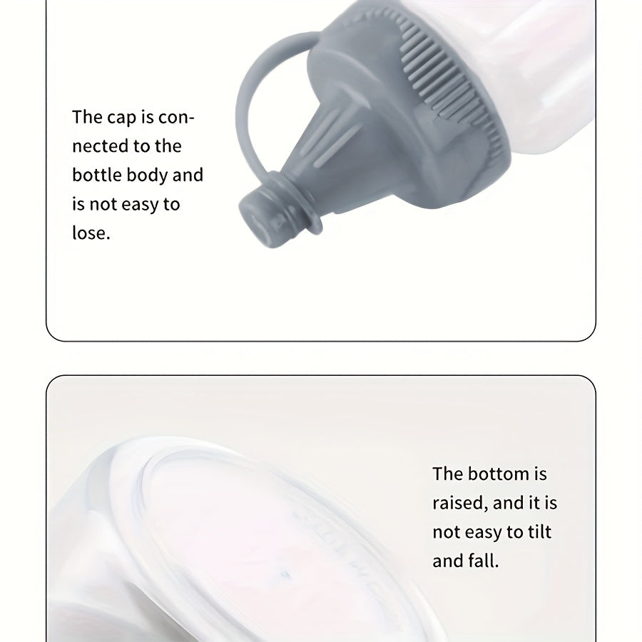 Outdoor BBQ Sauce Bottle with Squeeze Top 16oz Tomato Sauce Dispenser