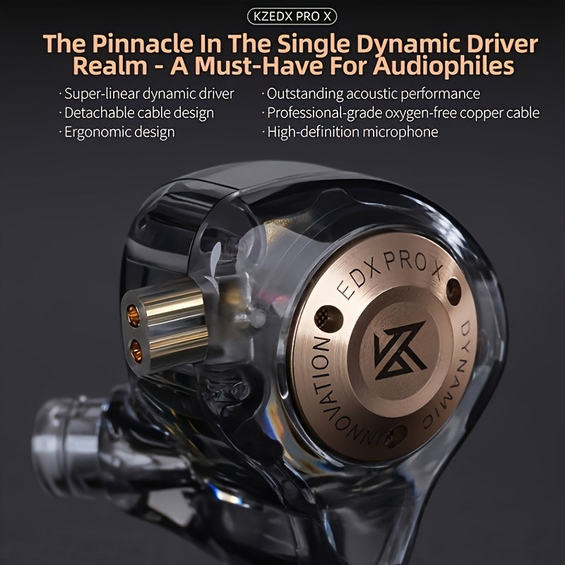 Auriculares intrauditivos con cable desmontable, doble driver, estéreo HiFi, cancelación de ruido, para juegos, películas y televisión