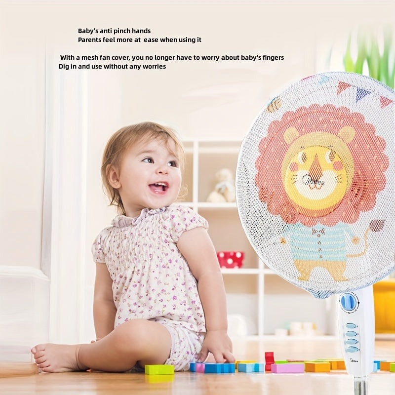 Child Safe Fan Guard Circular Net Cover for Child Safety and Injury Prevention