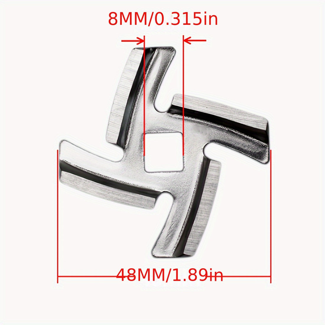 Stainless Steel Meat Grinder Blades Set for Kitchen Mixer Accecsories