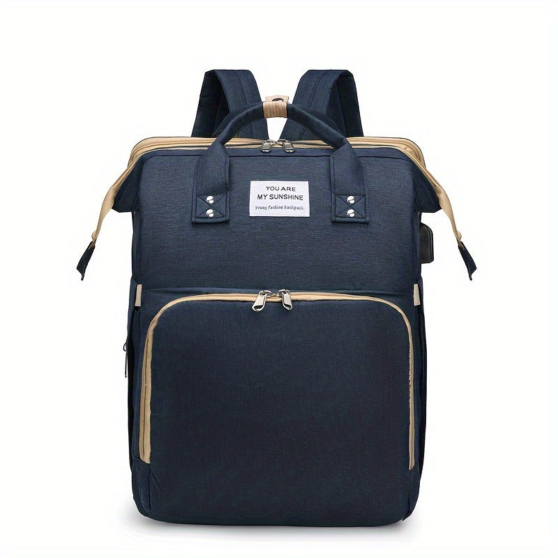 Foldable Diaper and Bottle Storage Bag Nylon Travel Baby Gift