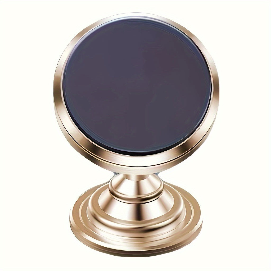 Soporte para teléfono de coche magnético giratorio de 360° de aleación de aluminio universal