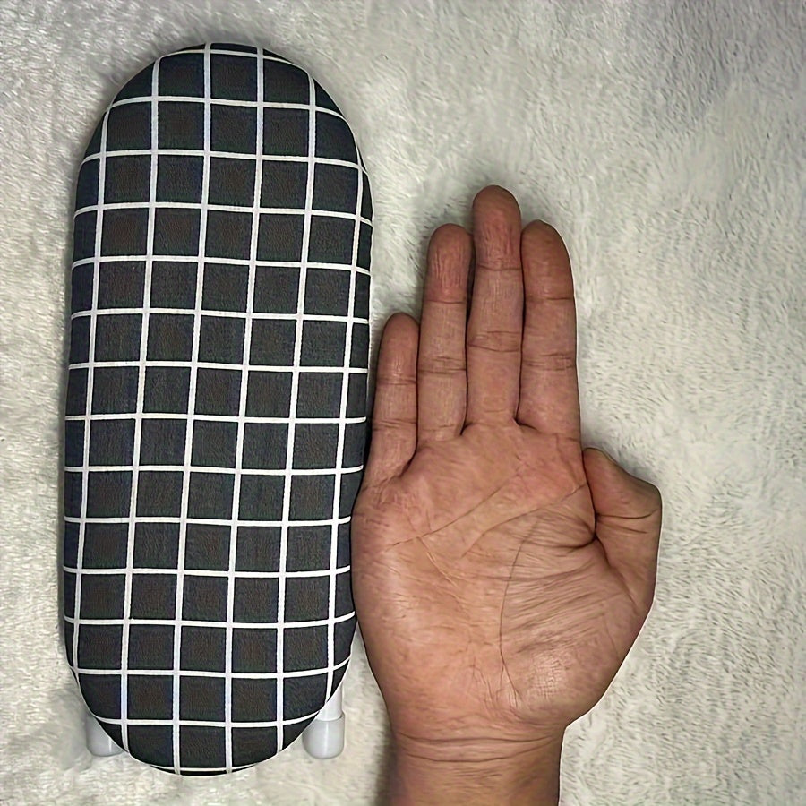 Tabla de planchar plegable con soporte para plancha pequeña y perchero, multicolor compacto, metal resistente, 26cm