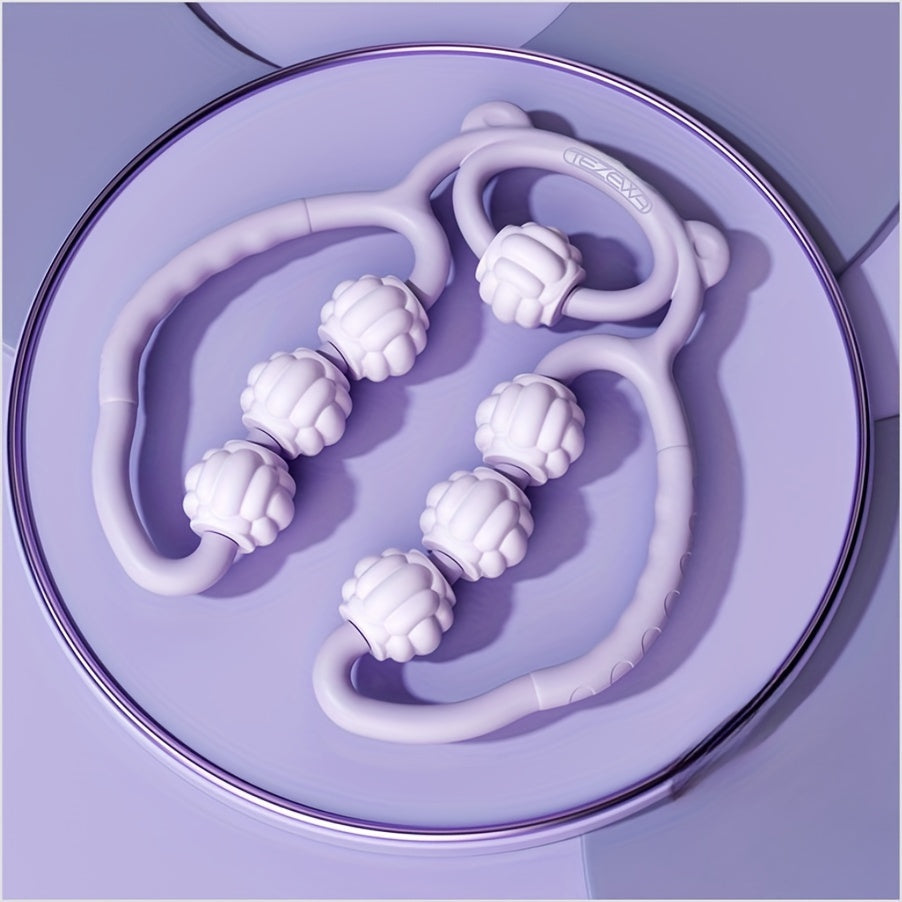 Bo'sh joylarni yumshatish uchun almashtiriladigan yostiqlarga ega bo'lgan bo'yin, yelka, orqa va oyoqlar uchun portativ massaj qiluvchi.