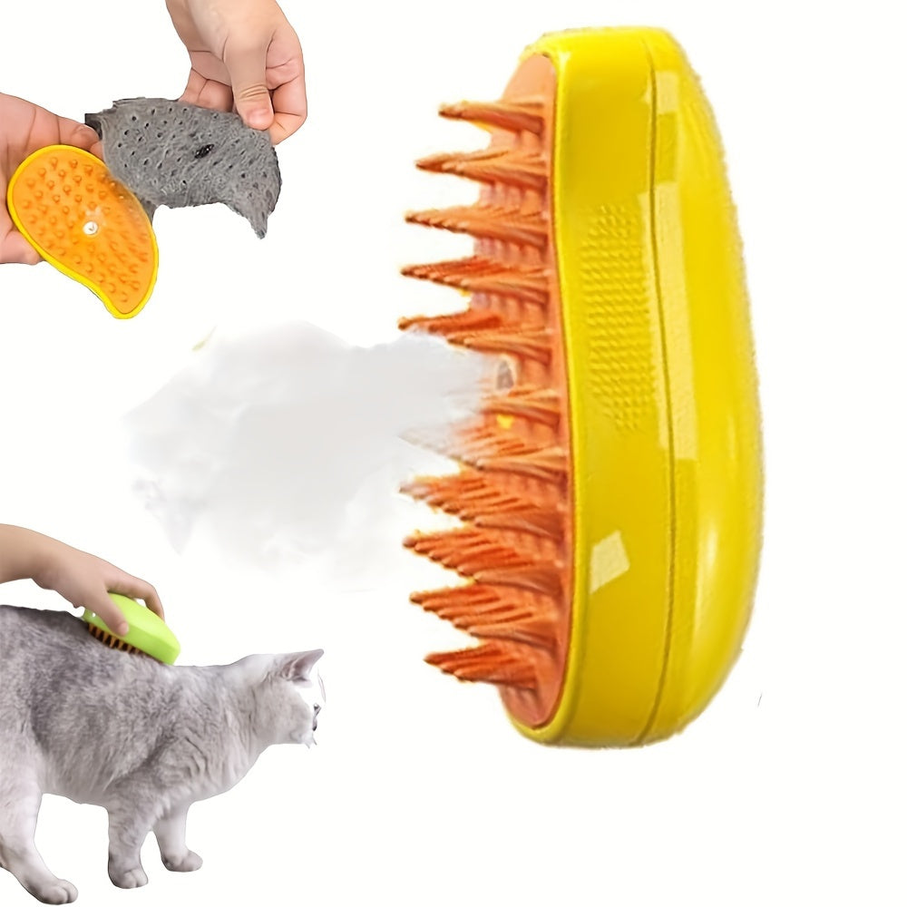 Pet Care Cat Grooming Brush with Floating Hair Removal and Massage Comb
