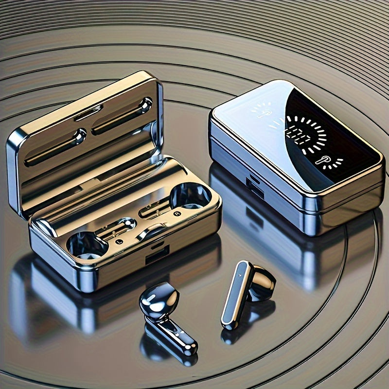 Anime Themed Wireless Earbuds Touch Control LED Display HiFi Sound 800mAh Battery