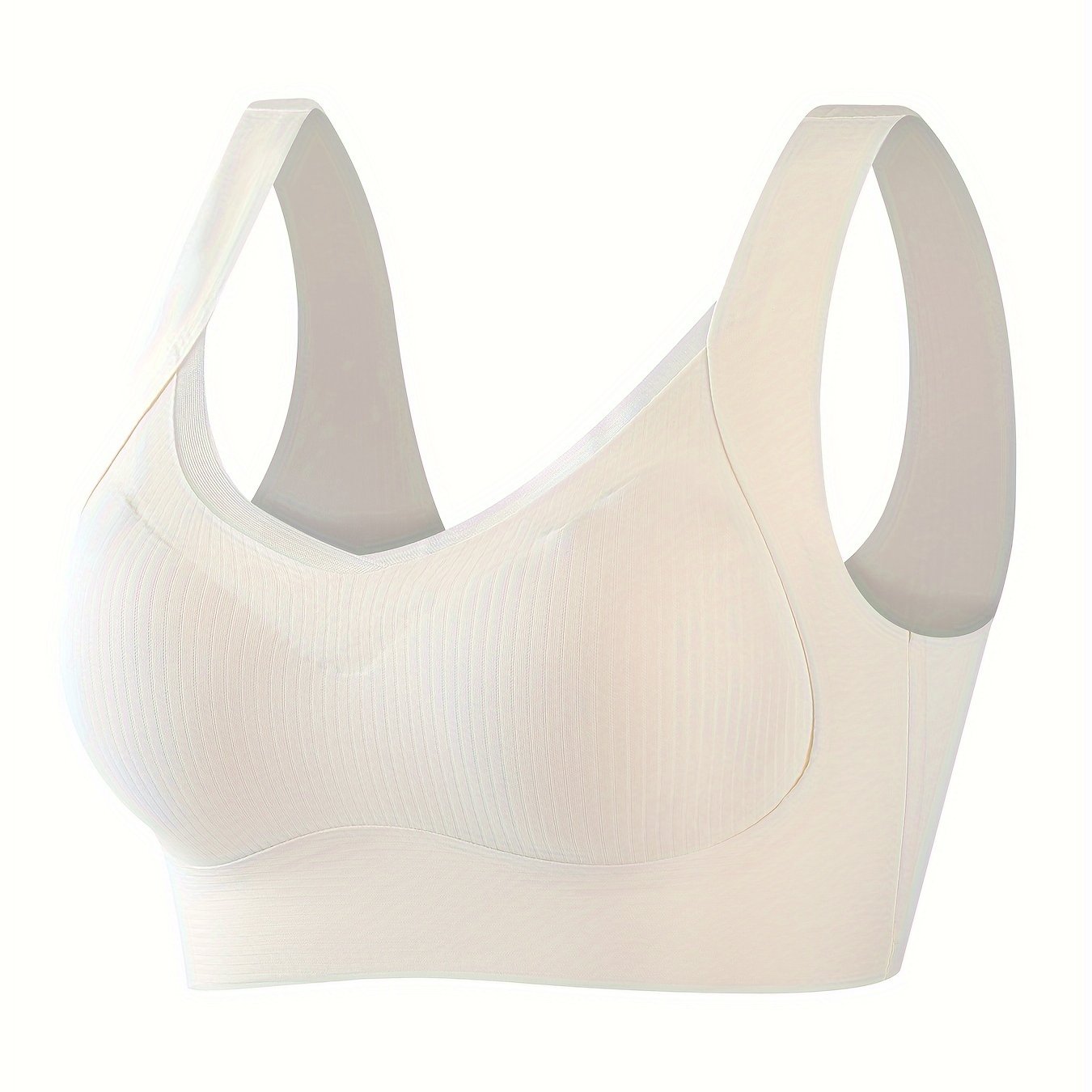 Women's Breathable Full Coverage Bra with Contrast Mesh Detailing