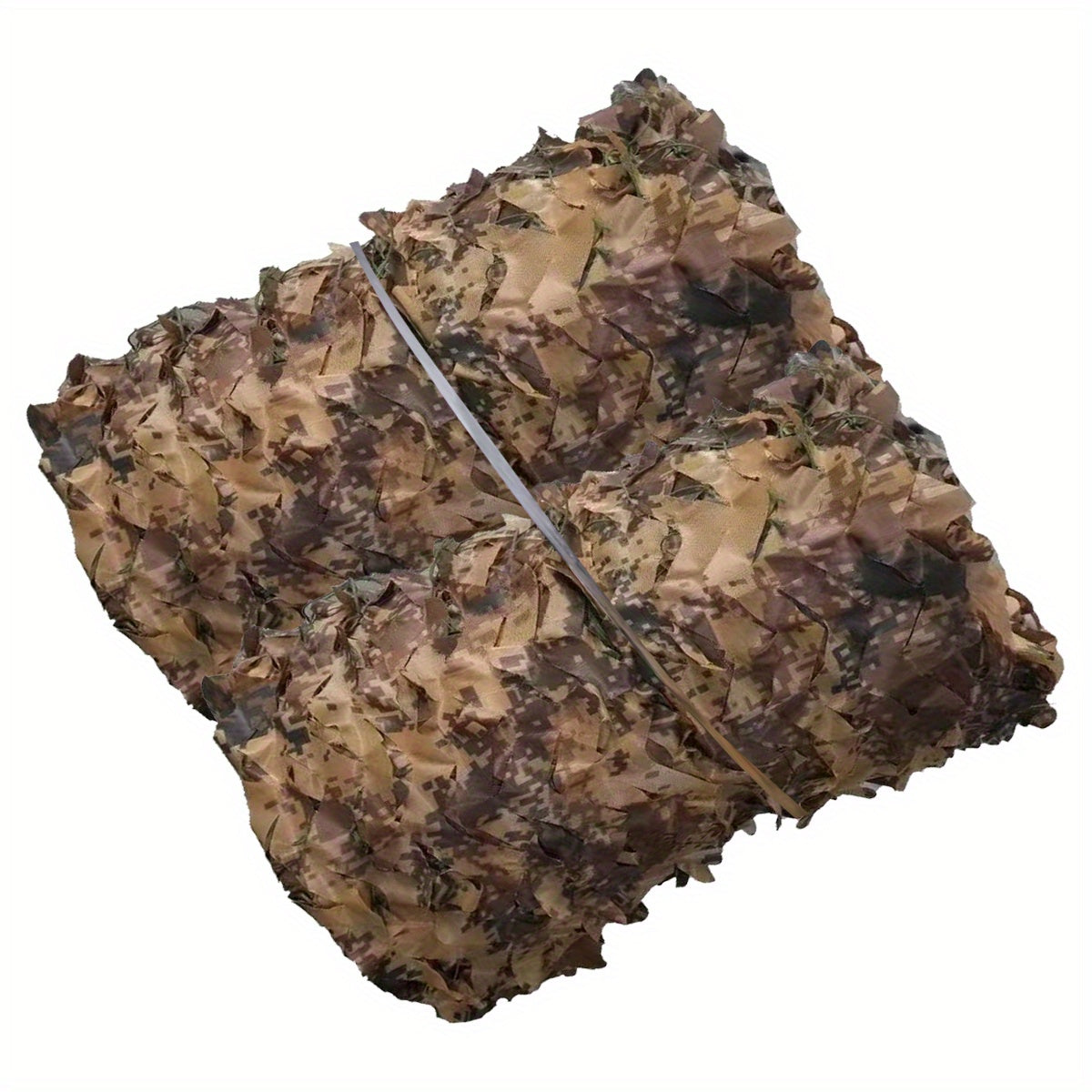 Camouflage Net 5x3m Sunshade Cloth for Outdoor Use Green Blue Brown