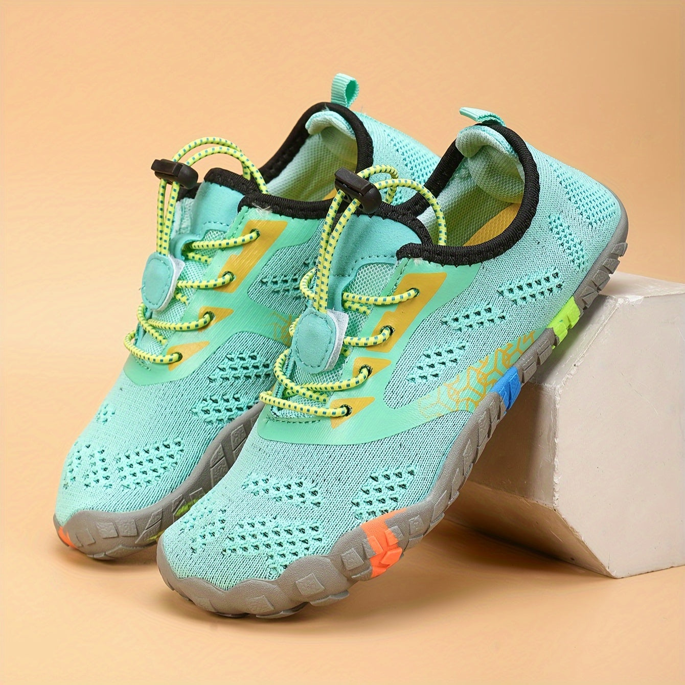 Zapatos de agua para niños, ligeros, de secado rápido, con slip-on, deportivos y casual para niños y niñas