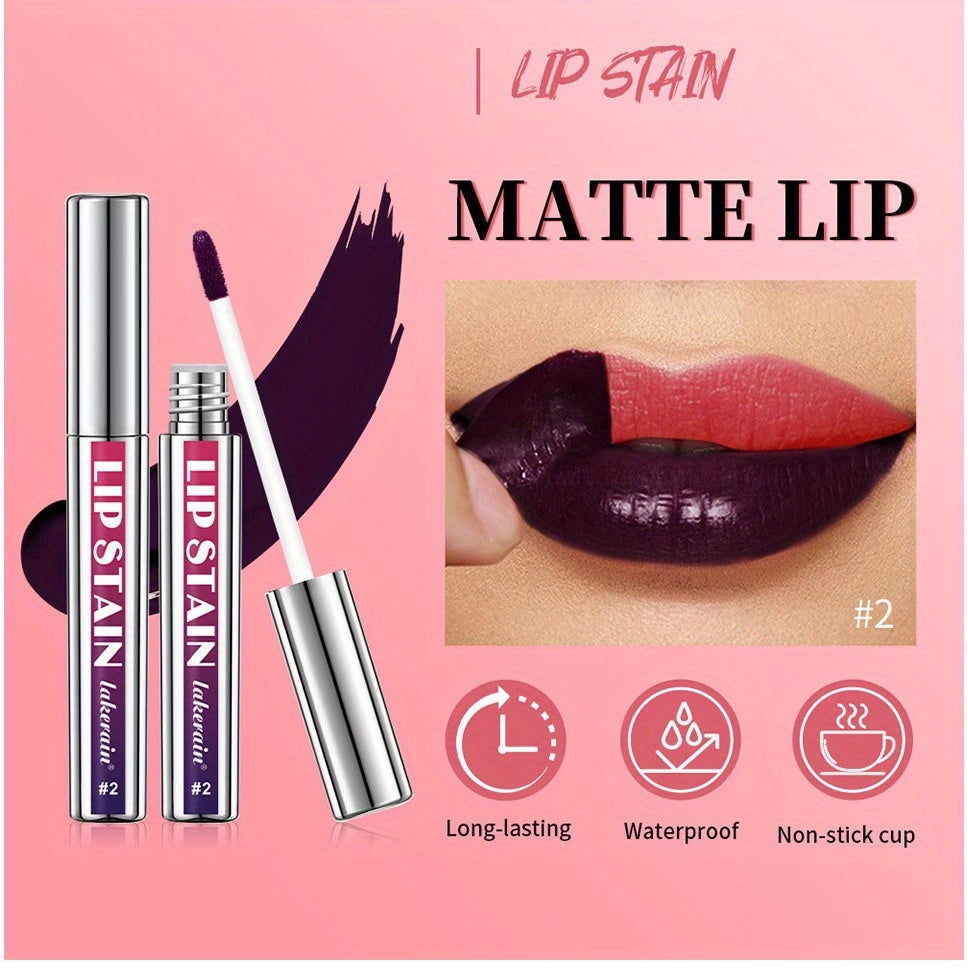 Tinte de labios mate para mujer, de larga duración, a prueba de agua, rosa, brillo de labios peel-off