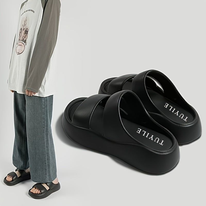 Ayollar uchun minimalistik tashqi makon uchun qulay chanoq poyabzali, bardoshli materialda