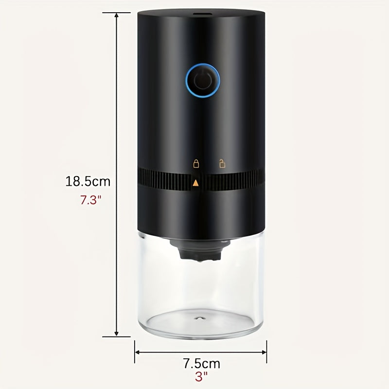 Electric Coffee Bean Grinder Portable USB Rechargeable Small Automatic Grinder