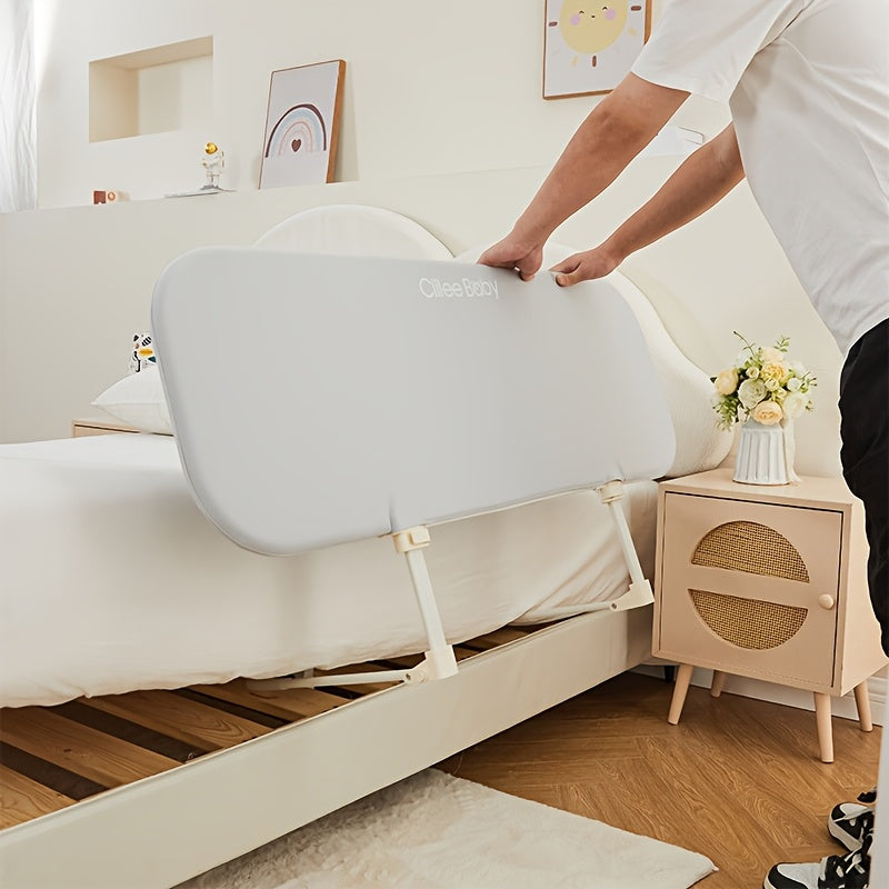 Foldable Toddler Bed Guardrail for Safety and Easy Cleaning