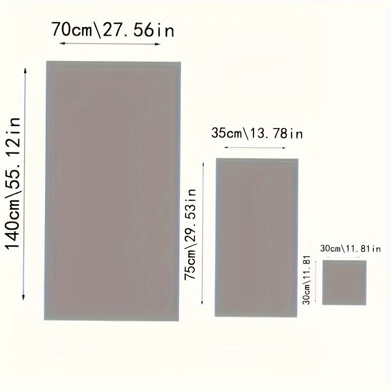 8-Donali Vanna sochiq to'plami 4 ta kvadrat sochiq 30x30cm, 2 ta vannacha sochiq 35x75cm, 2 ta katta sochiq 70x140cm, yumshoq, so'radigan, tez quriydigan