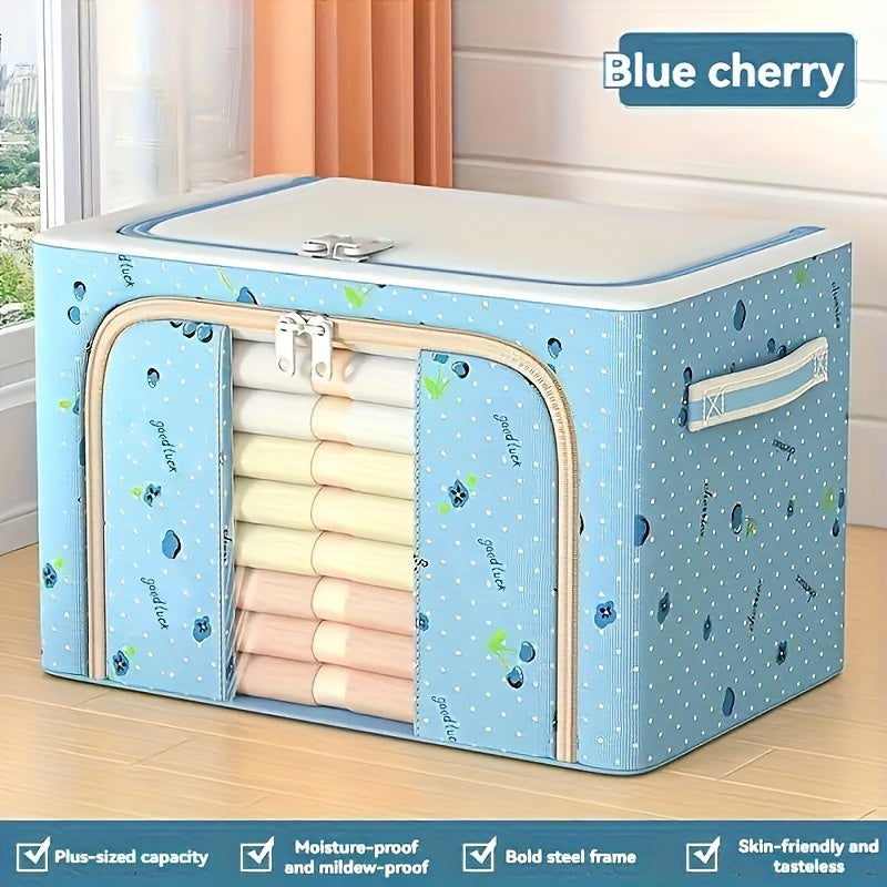 Large Capacity Waterproof Oxford Cloth Storage Bag for Seasonal Under-Bed Organization