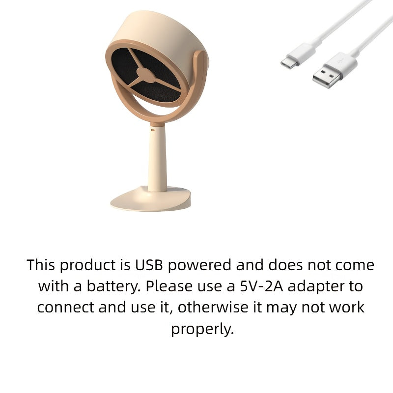 Portable USB Range Hood Smoke Purifier for Indoor Cooking and Barbecue