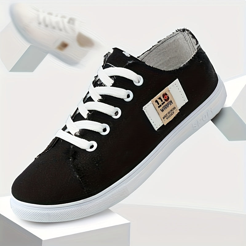 Women's Casual Leather Flats Spring Wear-Resistant Flat Shoes