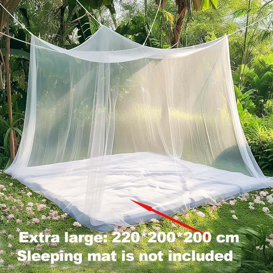 Travel Camping Mosquito Net Tent Large Space with Encrypted Mesh for Hammock Bed Yard