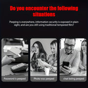 5pcs Tempered Glass Privacy Screen Protectors for iPhone 11-16 Pro Max Mini