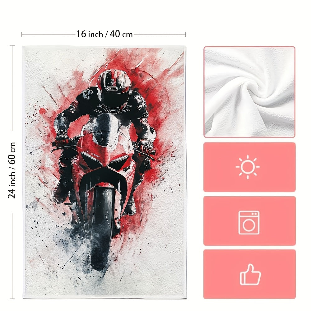 Ultra Soft Kitchen Towels 40x60cm Absorbent Dish Hand Towels Modern Design