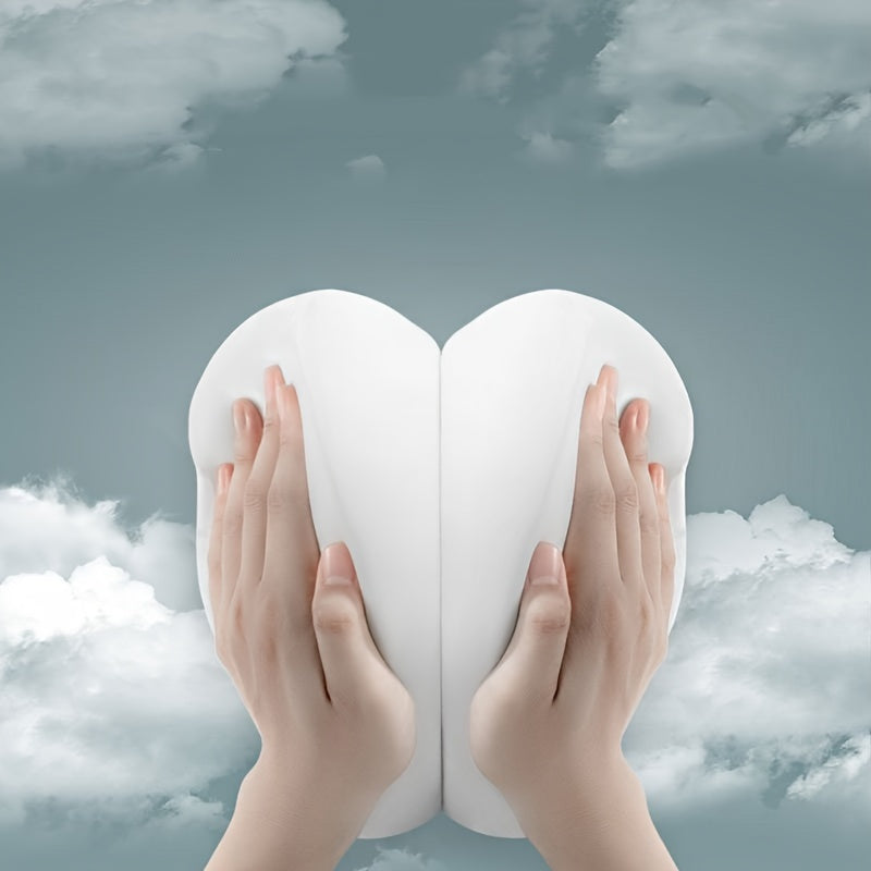 Memory Foam Lumbar Support Pillow for Office Chair Car Gaming Recliner Back Cushion