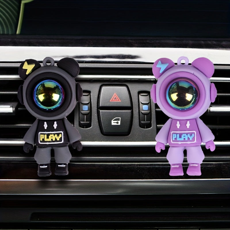 Cartoon Car Vent Clip Aromatherapy Diffuser Air Freshener Durable ABS