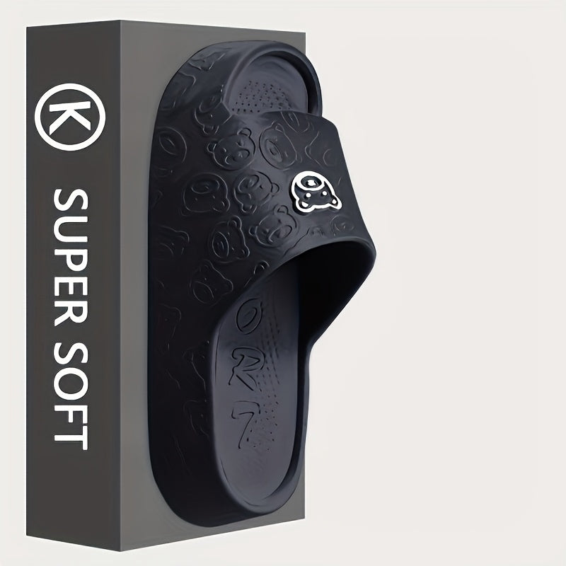 Women's Open-Toe Summer Indoor Outdoor Slippers Thick Sole Comfortable Slides