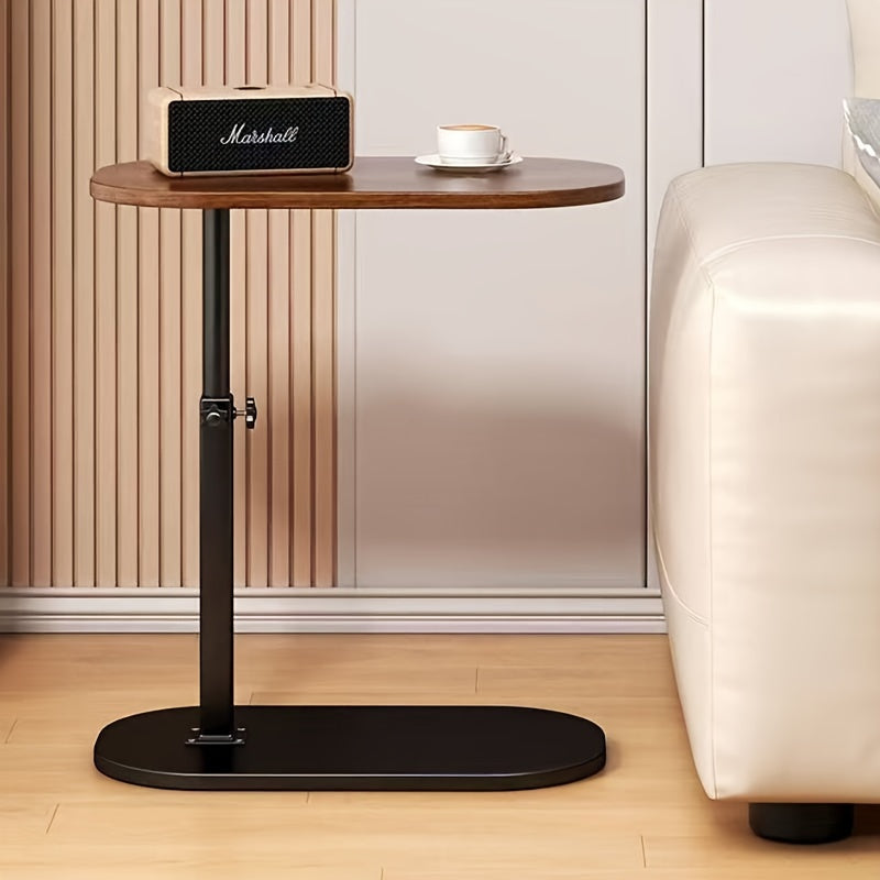 Современный регулируемый по высоте боковой столик с поворотной верхней частью, мобильный прикроватный шкафчик