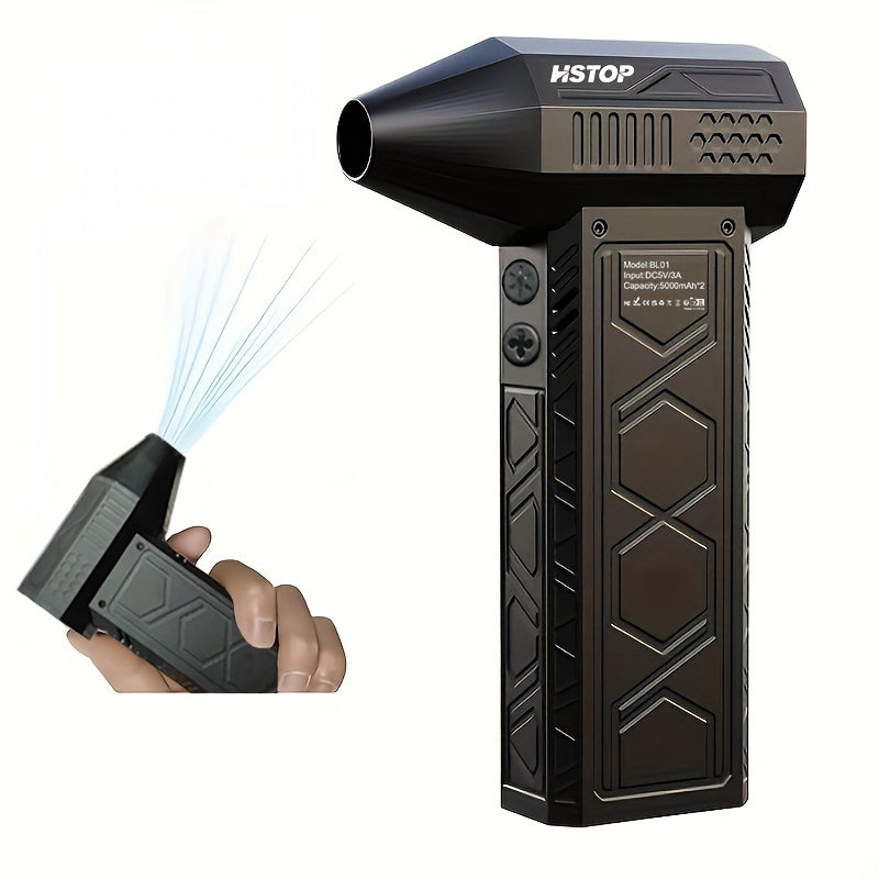 Portable Turbo Jet Fan Air Blower for Dust Removal USB Rechargeable