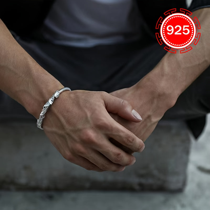 Pulsera de plata de ley estilo bohemio con flor de loto dorada ajustable hipoalergénica para mujeres