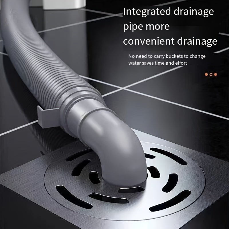 Uy uchun mop to'plami, qutisi va chang moplari bilan yog'och, plitka pol uchun