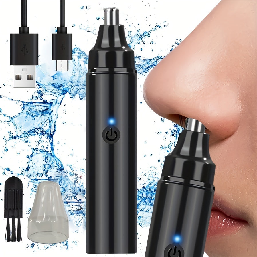 Rechargeable Men and Women Nose and Eyebrow Hair Trimmer Painless Facial Groomer