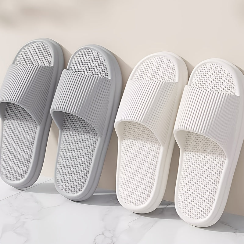 Кэжуал сланцы EVA в белом, зеленом, желтом и черном цветах | Дизайн с открытым носком, всесезонная носка