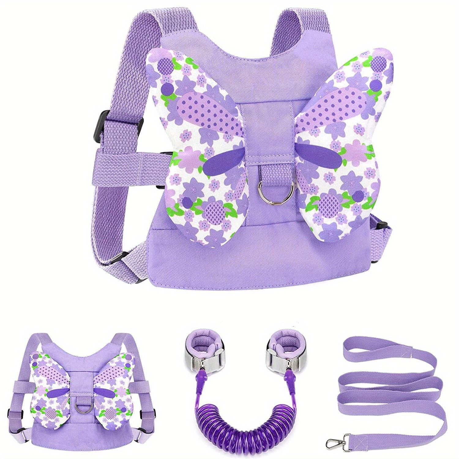 Baby Safety Leash for Boys and Girls 3-in-1 Anti-Lost Wrist Strap Child Walking Safety Gear