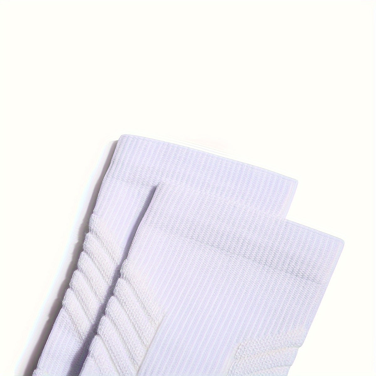 Мужские баскетбольные носки 5 пар, амортизированные носки для экипировки с однотонным цветом