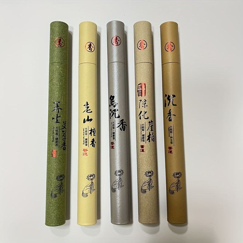 40 Count Jar of 20g Sandalwood Incense Sticks for Meditation Yoga Air Purification