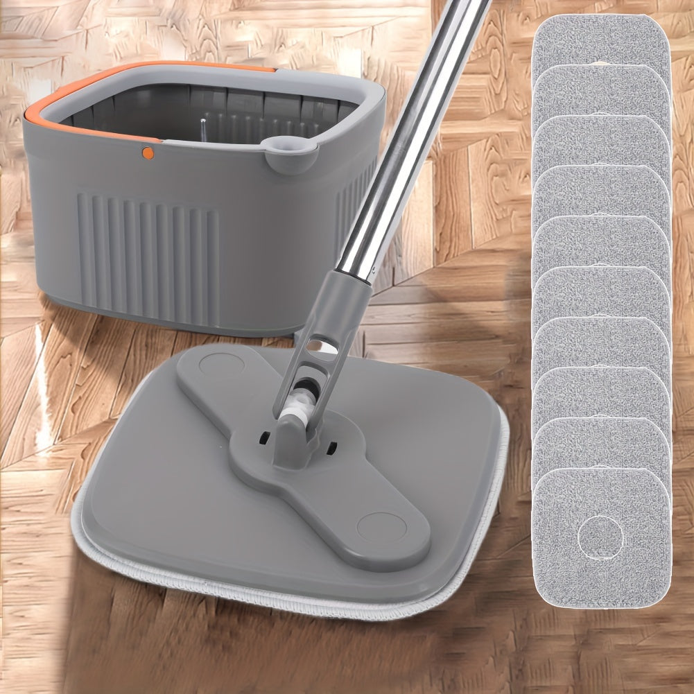 Hands-Free Wash Mop with Automatic Water Separation and 360° Rotating Head