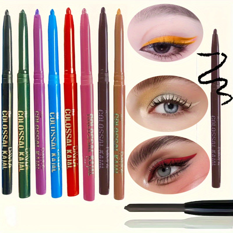 Women Waterproof Eyeliner Pen Brightening Smudge-Proof Highlighting