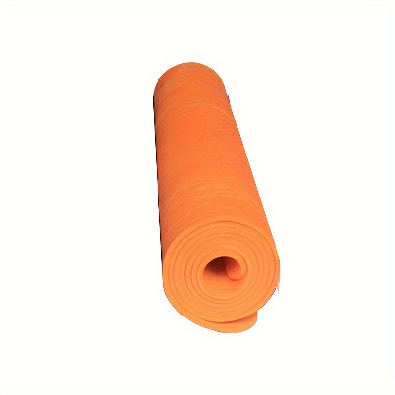 EVA esterilla de yoga camuflaje antideslizante, absorbente de sudor, resistente a golpes, ligera, azul y púrpura