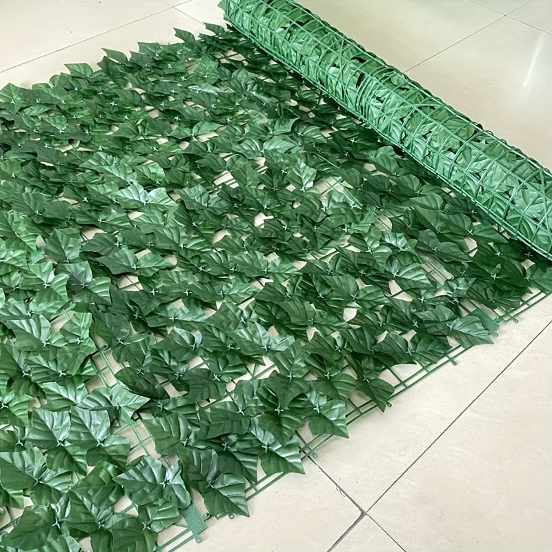 Artificial Greenery Wall Panel for Outdoor Garden Privacy Fence Ivy Decor