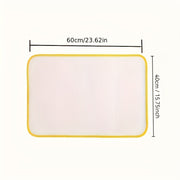 Almohadilla de planchar resistente al calor con protección de vapor de malla para ropa y tablas