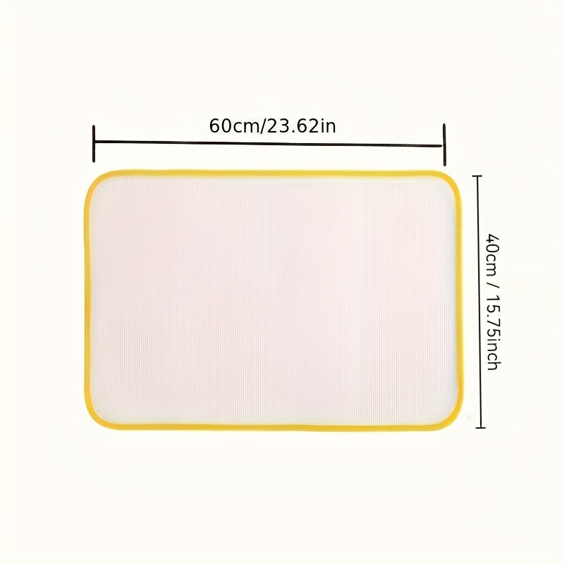 Almohadilla de planchar resistente al calor con protección de vapor de malla para ropa y tablas
