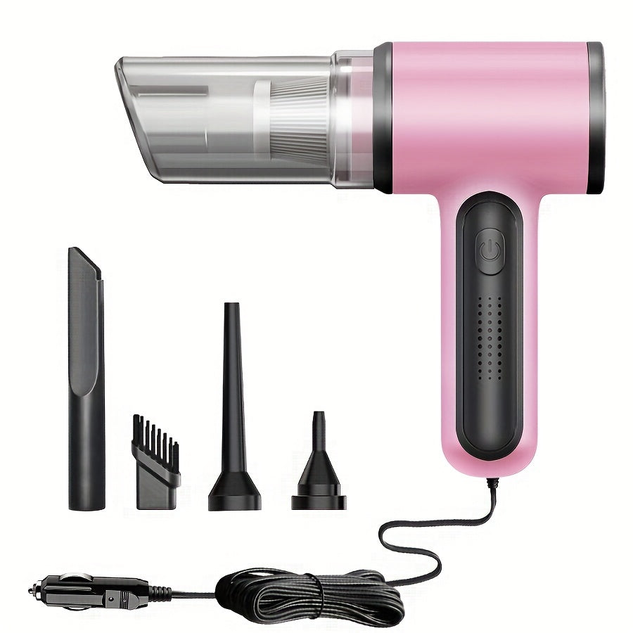 Portable Car Vacuum Cleaner 12V Handheld Wet Dry Strong Suction