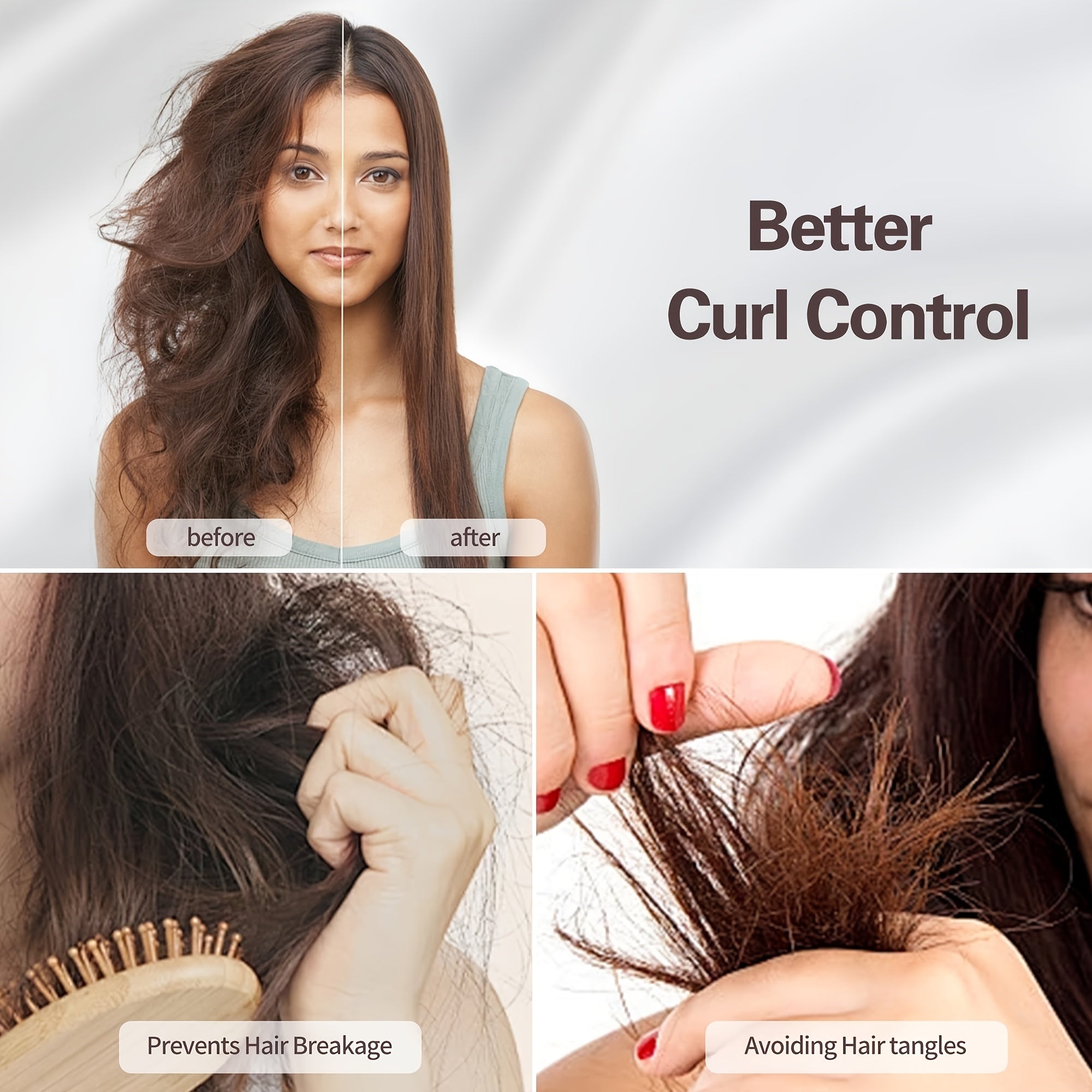 Satin Pillowcases Pack 2, Wrinkle-Resistant, Smooth, Solid Color