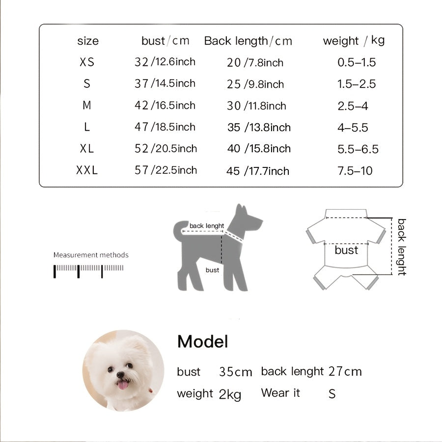 Cozy Fleece Dog Vest for Small Breeds Polyester Pullover for Autumn Winter Warm Pet Clothing